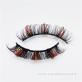 gold glitter russian lashes natural russian sparkly eyelash